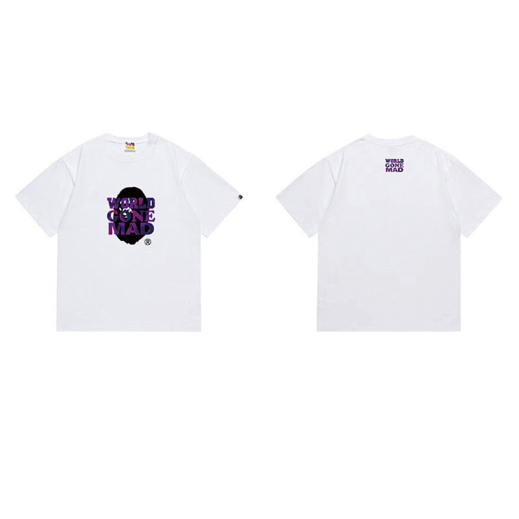 BAPE Ape Head Graphic Streetwear T-Shirt