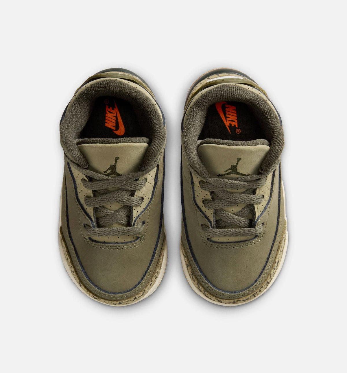 Air Jordan 3 Retro "Medium Olive" Infant/Toddler Shoe – Medium Olive/Sequoia/Neutral Olive/Sail