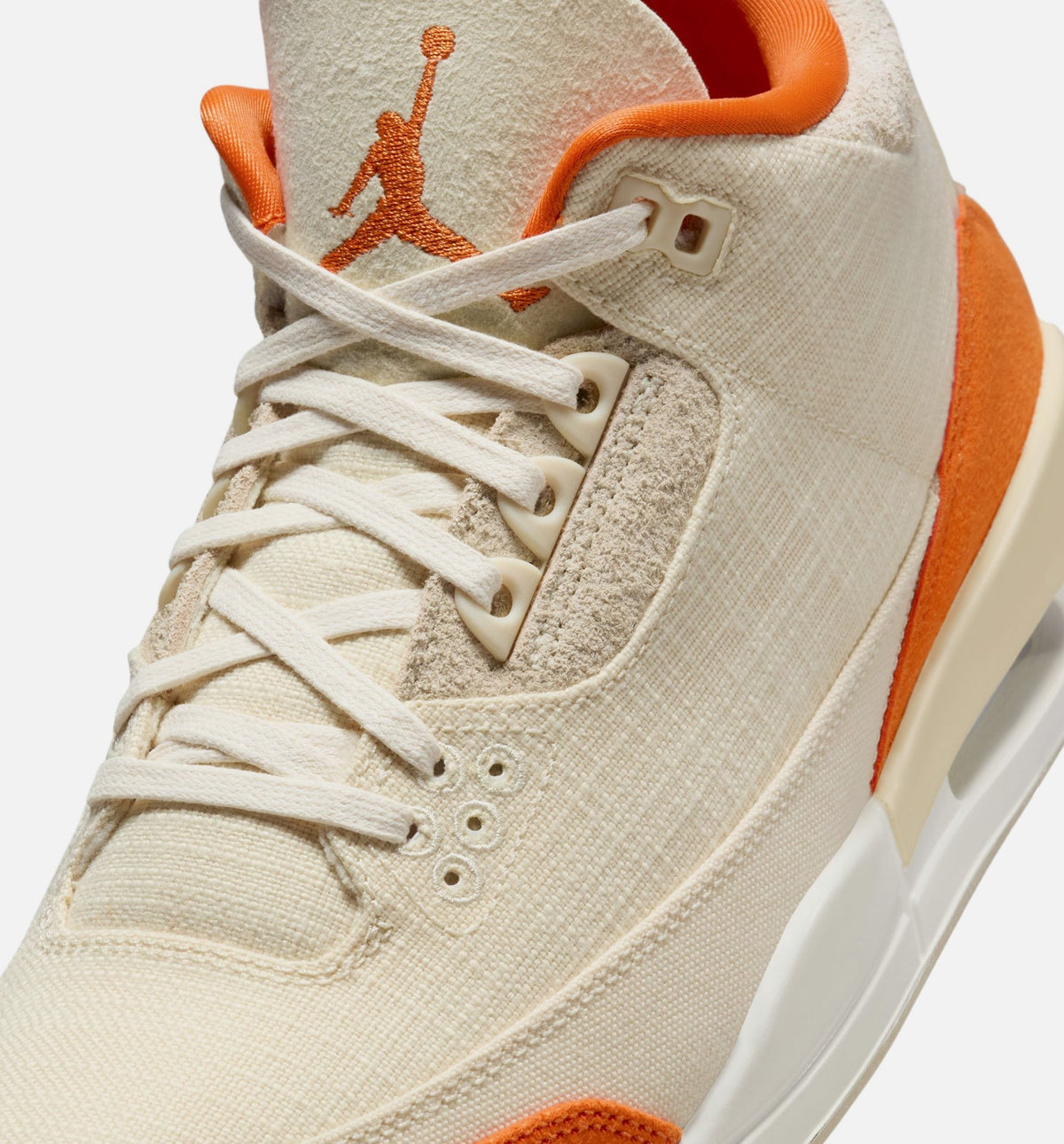 Air Jordan 3 Retro 'Starfish' - Women's Lifestyle Sneaker (Fossil/Starfish/Sail)