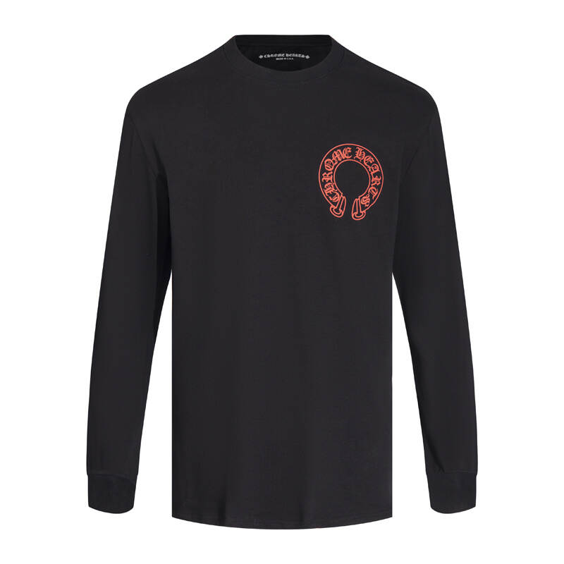 CHROME-HEARTS Men's Long-Sleeve T-shirt Sweatshirt K8006