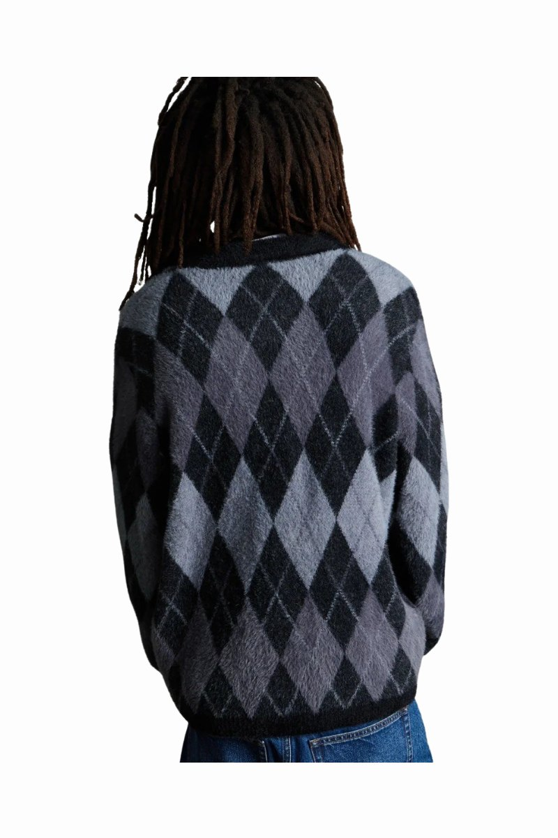 HUF PULL COOPER MOHAIR SWEATER Black
