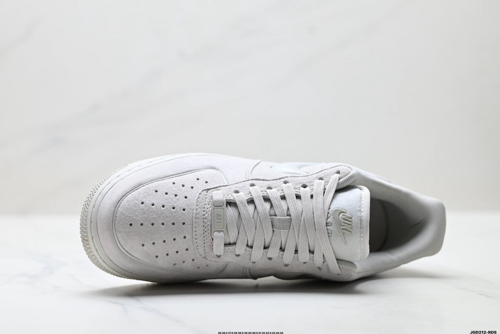 Nike Air Force 1 Low Triple White Unisex Sneakers Style 10