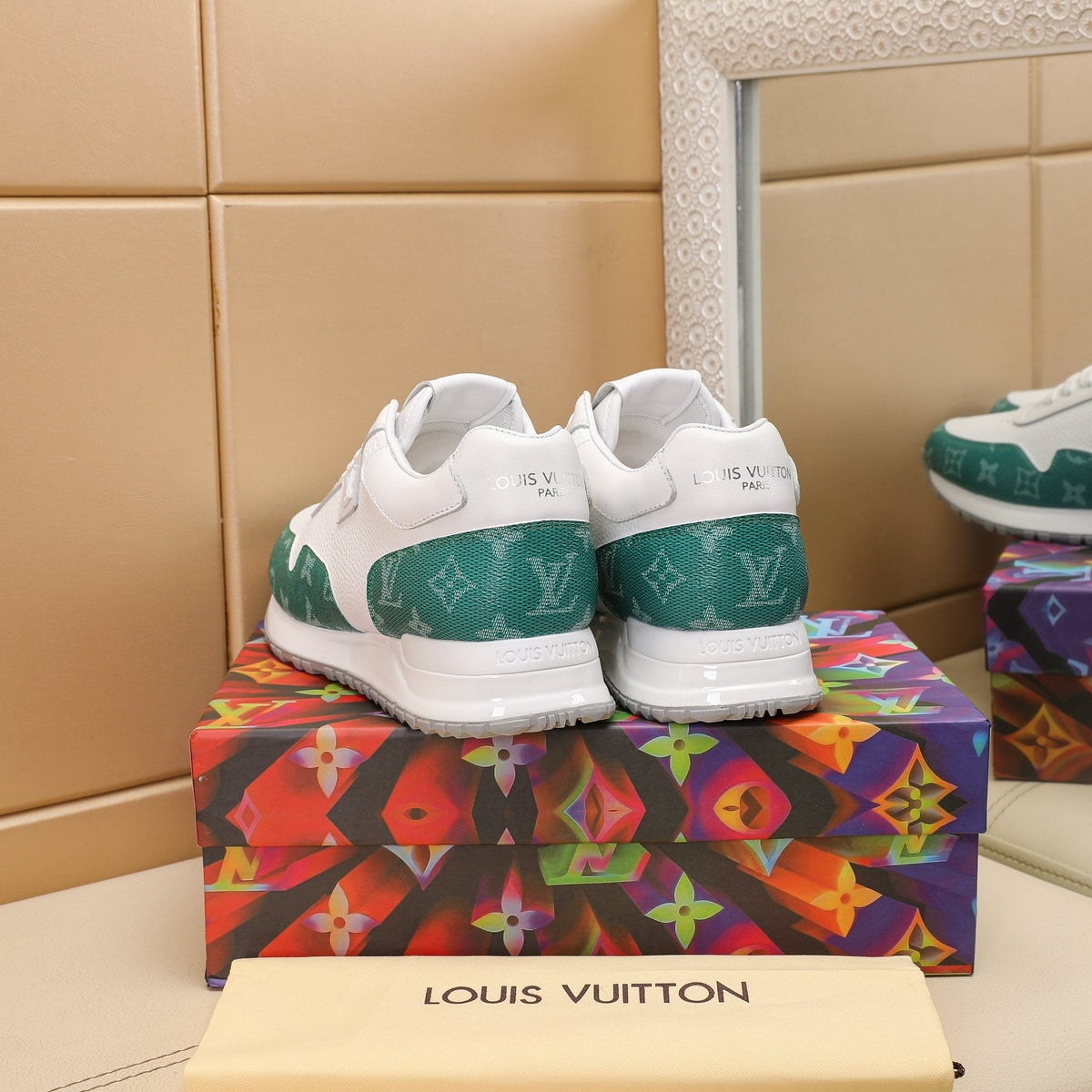 Louis Vuitton Run Away Monogram Sneakers