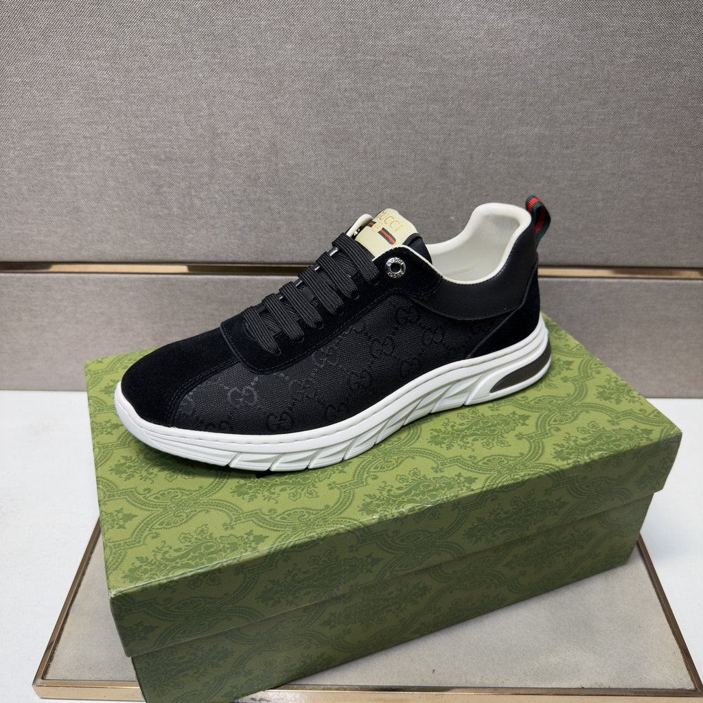 Gucci Patterned Low-Top Sneakers