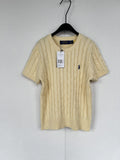 Ralph Lauren Women's Short-Sleeve Cable-Knit Sweater