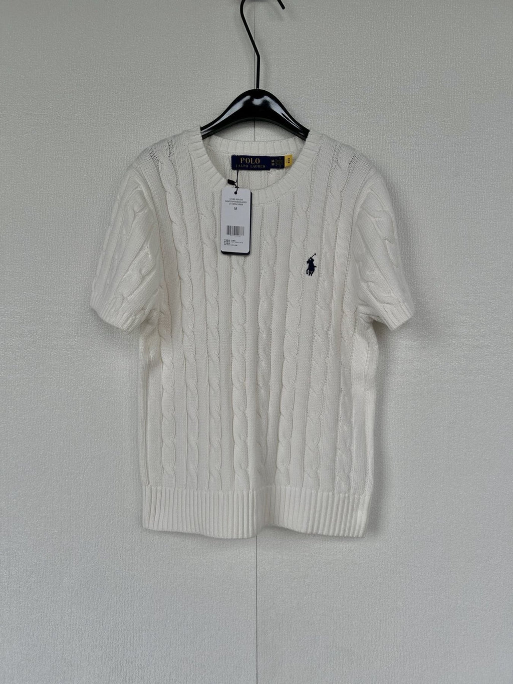 Ralph Lauren Women's Short-Sleeve Cable-Knit Sweater